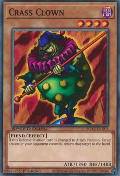 Clown Stupido - Speed Duel GX: Esami Paradox (Common) [SGX2-D03]