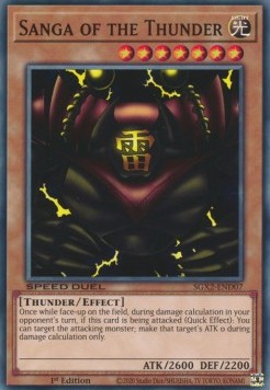 Sanga del Tuono - Speed Duel GX: Esami Paradox (Common) [SGX2-D07]