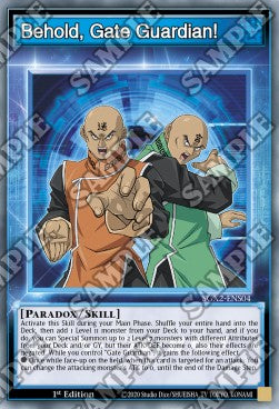 Behold, Gate Guardian! (Skill) - Speed Duel GX: Esami Paradox (Common) [SGX2-S04]