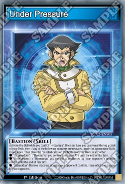 Under Pressure (Skill) - Speed Duel GX: Esami Paradox (Common) [SGX2-S05]
