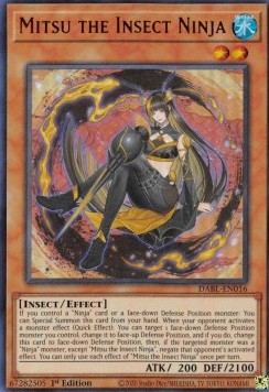 Mitsu la Ninja Insetto - Darkwing Blast (Ultra Rare) [DABL-016]