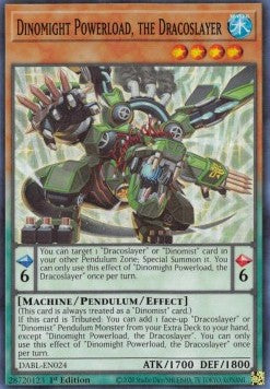 Dinomight Potercarico, il Dracoassassino - Darkwing Blast (Super Rare) [DABL-024]