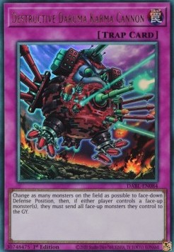 Cannone Daruma Karma Distruttivo - Darkwing Blast (Ultra Rare) [DABL-084]