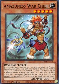 Capoguerra Amazoness - Darkwing Blast (Common) [DABL-095]