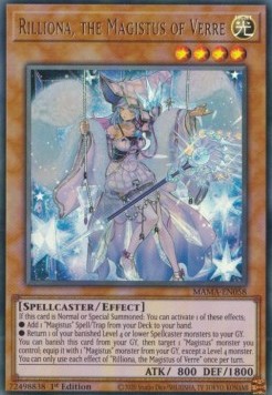 Rilliona, the Magistus of Verre - Le Magnifiche Esperte (Ultra Rare) [MAMA-058]