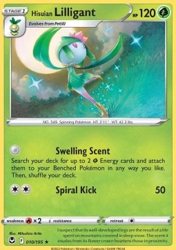 Lilligant di Hisui - Tempesta Argentata (Rare) [SIT-010]