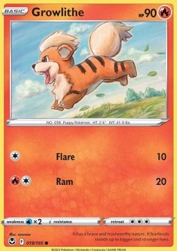 Growlithe - Tempesta Argentata (Common) [SIT-019]