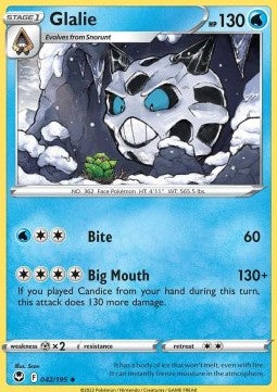Glalie - Tempesta Argentata (Uncommon) [SIT-042]