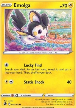 Emolga - Tempesta Argentata (Common) [SIT-054]