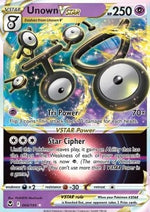 Unown V ASTRO - Tempesta Argentata (Ultra Rare) [SIT-066]