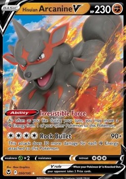 Arcanine di Hisui V - Tempesta Argentata (Ultra Rare) [SIT-090]