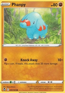 Phanpy - Tempesta Argentata (Common) [SIT-091]