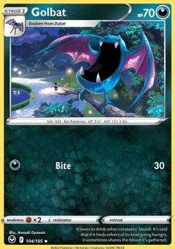 Golbat - Tempesta Argentata (Uncommon) [SIT-104]