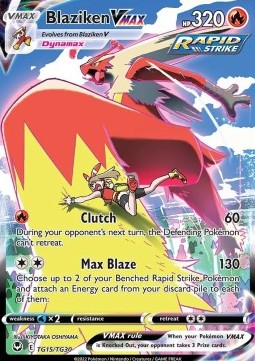 Blaziken VMAX - Tempesta Argentata (Ultra Rare) [SIT-TG15]