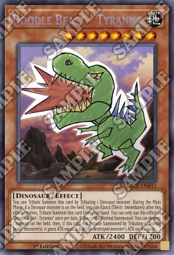 Bestiascarabocchio - Tyranno - Battles of Legend: Crystal Revenge (Secret Rare) [BLCR-033]