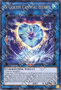 G Golem Cuore di Cristallo - Battles of Legend: Crystal Revenge (Ultra Rare) [BLCR-042]