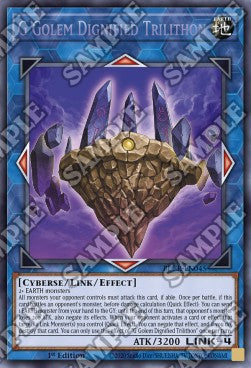 G Golem Trilite Dignitoso - Battles of Legend: Crystal Revenge (Secret Rare) [BLCR-045]