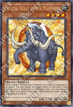 Bestia Cristallo Mammut Ambra - Battles of Legend: Crystal Revenge (Ultra Rare) [BLCR-051]
