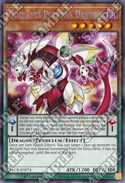 Drago Persona Occhi Diversi - Battles of Legend: Crystal Revenge (Secret Rare) [BLCR-074]
