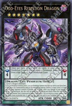 Odd-Eyes Rebellion Dragon - Battles of Legend: Crystal Revenge (Ultra Rare) [BLCR-076]