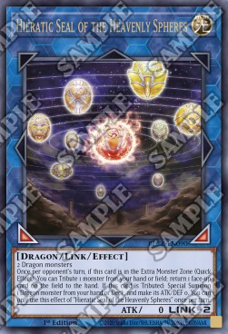 Sigillo Ieratico delle Sfere Celesti - Battles of Legend: Crystal Revenge (Ultra Rare) [BLCR-090]