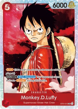 Monkey.D.Luffy (ST01-012) - Starter Deck: Straw Hat Crew (Super Rare) [ST01-012]