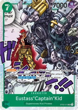 Eustass"Captain"Kid (ST02-013) - Starter Deck: Worst Generation (Super Rare) [ST-02-013]