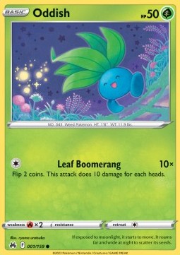 Oddish - Zenit Regale (Common) [CRZ-001]