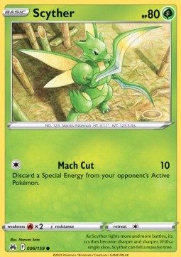 Scyther - Zenit Regale (Common) [CRZ-006]