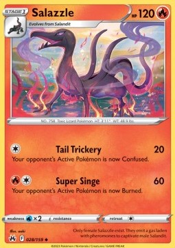 Salazzle - Zenit Regale (Uncommon) [CRZ-028]