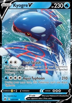 Kyogre V - Zenit Regale (Ultra Rare) [CRZ-037]