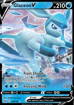 Glaceon V - Zenit Regale (Ultra Rare) [CRZ-038]