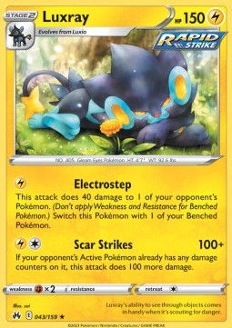 Luxray - Zenit Regale (Rare) [CRZ-043]