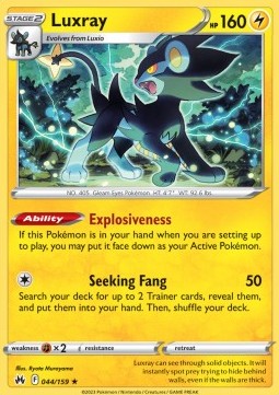 Luxray - Zenit Regale (Rare) [CRZ-044]