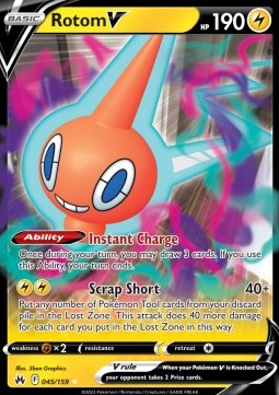 Rotom V - Zenit Regale (Ultra Rare) [CRZ-045]
