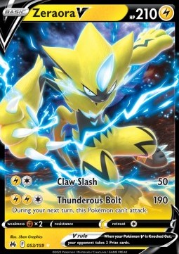 Zeraora V - Zenit Regale (Ultra Rare) [CRZ-053]