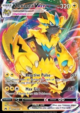 Zeraora VMAX - Zenit Regale (Ultra Rare) [CRZ-054]