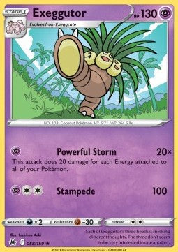 Exeggutor - Zenit Regale (Rare) [CRZ-058]