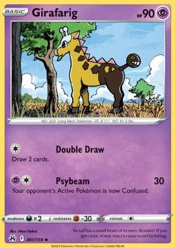 Girafarig - Zenit Regale (Uncommon) [CRZ-061]