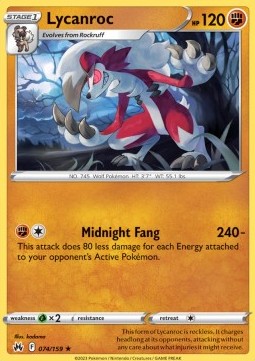 Lycanroc - Zenit Regale (Rare) [CRZ-074]