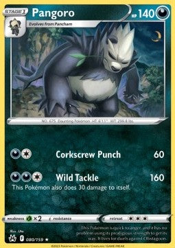 Pangoro - Zenit Regale (Rare) [CRZ-080]