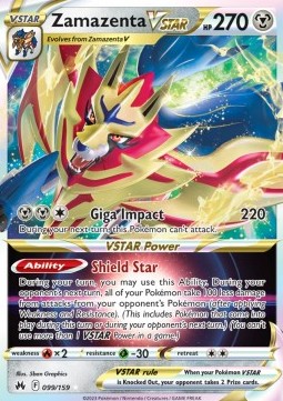 Zamazenta V ASTRO - Zenit Regale (Ultra Rare) [CRZ-099]