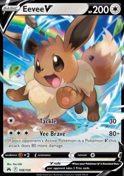 Eevee V - Zenit Regale (Ultra Rare) [CRZ-108]