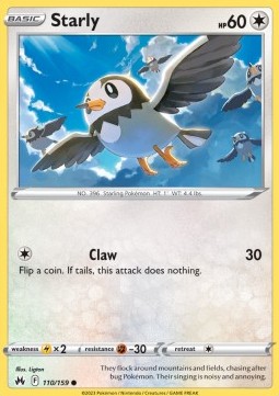 Starly - Zenit Regale (Common) [CRZ-110]