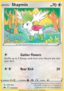 Shaymin - Zenit Regale (Uncommon) [CRZ-115]