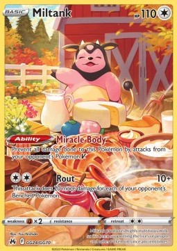Miltank - Zenit Regale (Holo Rare) [CRZ-GG24]