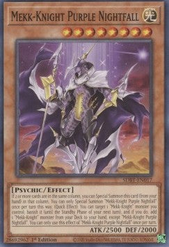Meck-Cavaliere Crepuscolo Viola - Structure Deck: Beware of Traptrix (Common) [SDBT-017]