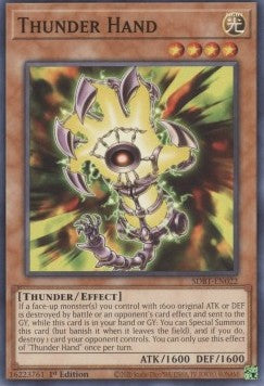 Mano di Tuono - Structure Deck: Beware of Traptrix (Common) [SDBT-022]