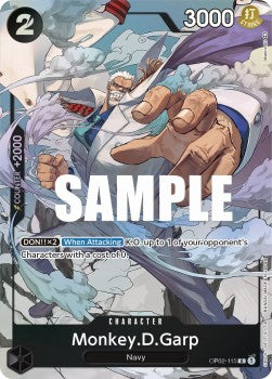 Monkey.D.Garp (OP02-115) - Paramount War (Alternate Art) [OP02-115]