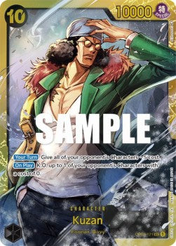 Kuzan (OP02-121) - Paramount War (Secret Rare) [OP02-121]